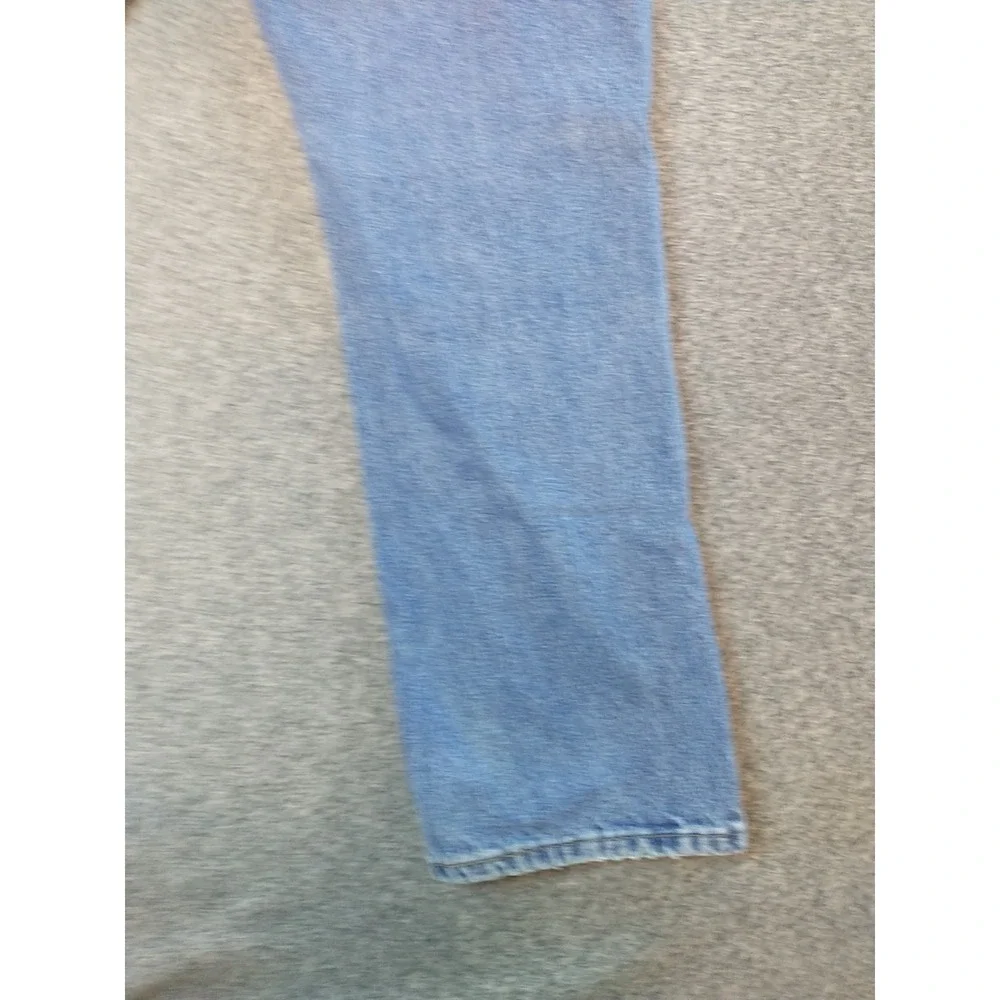 Wrangler Premium Quality Mens Straight Leg Jeans Medium Wash Blue Denim 34x31